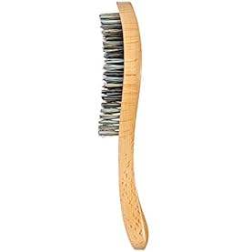 Alternative view of GranNaturals Extra Hard Wave Brush - Curved Boar & Extra Hard Nylon Bristle Hair Brush for 360 Waves