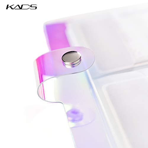 KADS Nagelstempelplatte Stempelplatten Hüllen Stempel Nagelschablone Holografische Nagelplatten Halter Etui Stamping Vorlagen Organizer