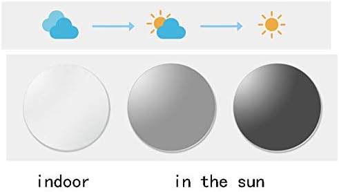 Miniatura 5 de SHINU Gafas de sol polarizadas fotocrómicas grises que conducen visión nocturna con bloqueo de luz azul lentes antirreflejos-8068