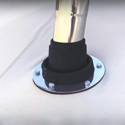 Conector de escape flexible para estufa de yurtas y acampadas con elevador 4