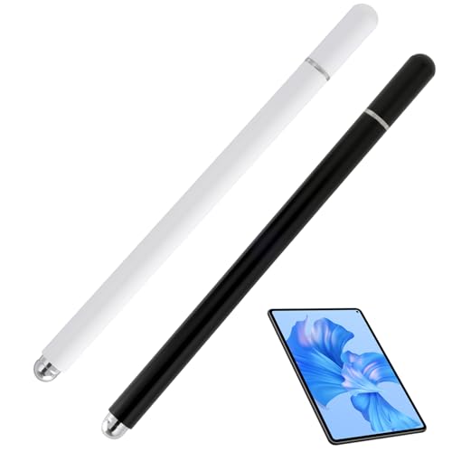 Lápiz óptico para Tablet de Pantalla táctil, lápiz Capacitivo Universal de Alta precisión, Compatible con iPhone/Compatible con iPad Pro/Compatible con Samsung/Compatible con Huawei, 2 Piezas