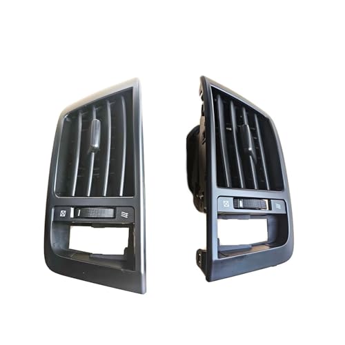 Rejillas de aire acondicionado central negro para reparar difusores en Land Cruiser 200