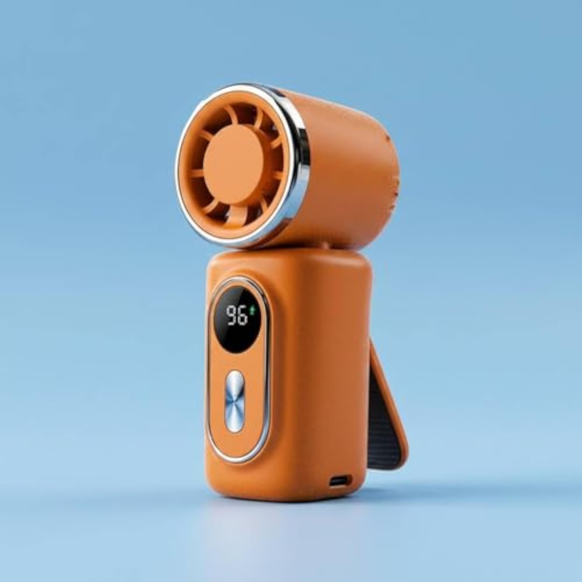 180-Degree Swivel Handheld Clamp-Mounted Fan