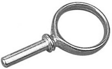 Oarlock Ribbed Horn Bronze 2'' Pair