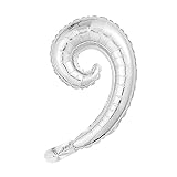 Curly Spiral Wave Foil Balloon Birthday Wedding Party Modeling Decoration Supplies Balloons Kids Toy