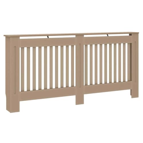 Cache-radiateur luxe chêne Sonoma vidaXL pour protection esthétique - 7