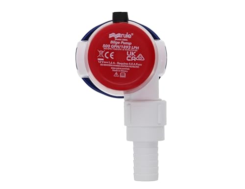 Bomba Rule SUM 500 GPH 12V évite l'accumulation d'eau en cale