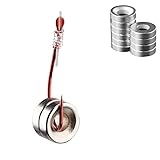 Fishing Weights Fishing Sinkers Fishing Hook Weights Sinkers Stainless Steel Strong Magnetic Fishhook Lead 10 Pieces