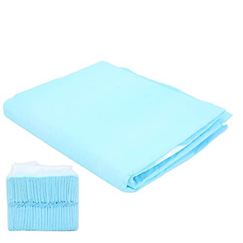 Cornesty Mini Pañales Suaves para Mascotas, Almohadillas Desechables Absorbentes de Agua Fuertes para Orinar de Mascotas para Perros, Gatos, Conejos y Cerdos (Tamaño pequeño 33 * 45 (20