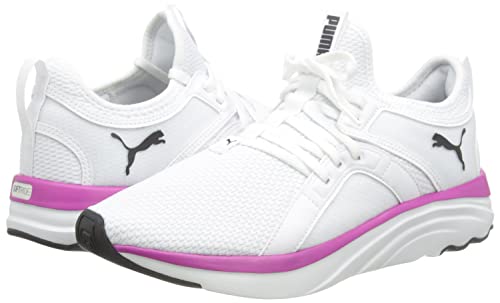 Image of Puma Women's Softride Sophia Running Shoe, Puma White Deep Orchid, 9