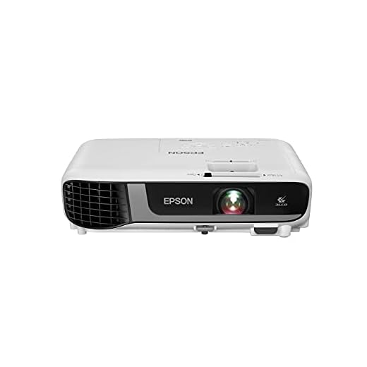 Epson Pro EX7280 3-Chip 3LCD WXGA Projector, 4,000 Lumens Color Brightness, 4,000 Lumens White Brightness, HDMI, Built-in Speaker, 16,000:1 Contrast Ratio (Renewed)