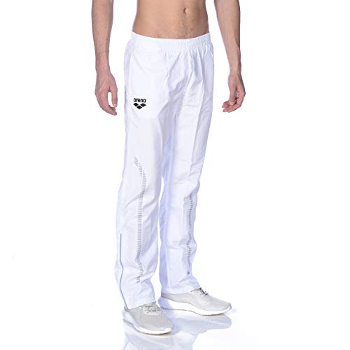 Arena Unisex Adult Arena Team Line Warm-Up Tracksuit Lightweight Athletic And Pants Warm Up Jacket, White - Pants, Large Us #TOP1