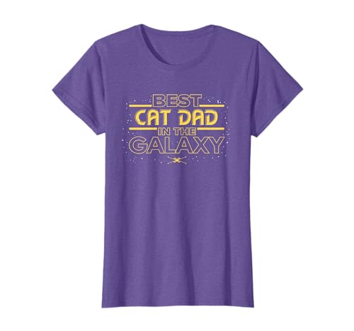 Star Wars Best Cat Dad in the Galaxy Birthday Father’s Day T-Shirt
