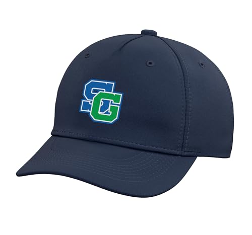 St. Georges Technical High School Hawks Adjustable Printed Baseball Hat, Navy Blue