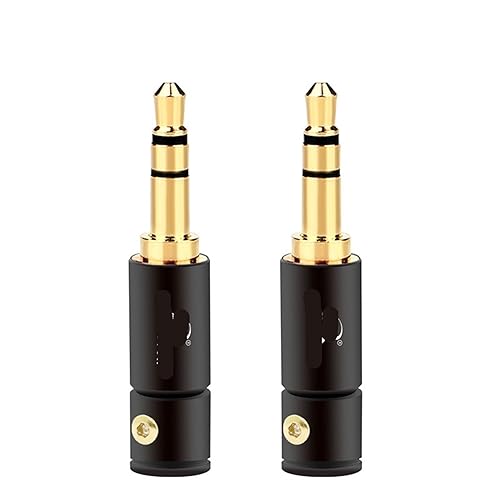 Connecteur stéréo 3.5mm mâle résoud les faux contacts de fil casque à vis