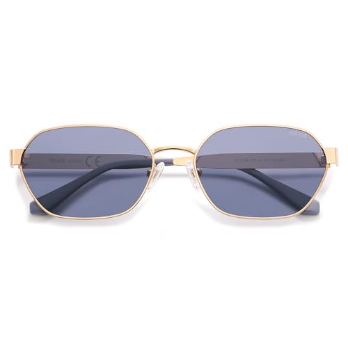 Image of SOJOS Trendy Polarized Hexagon Sunglasses Womens Mens SJ1238