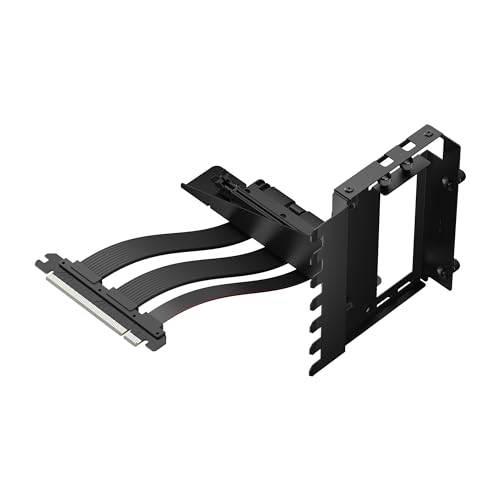 Support GPU Vertical PCIe 4.0 Riser Fixation Carte Graphique Noire - 4