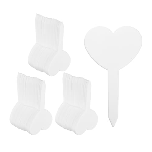 HARFINGTON 200pcs Plastic Plant Labels 3.26