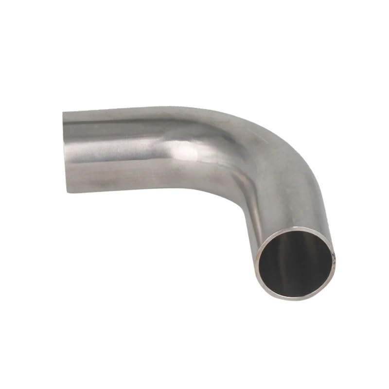 Coude de soudage sanitaire 63mm x 2mm en acier inoxydable 316 premium