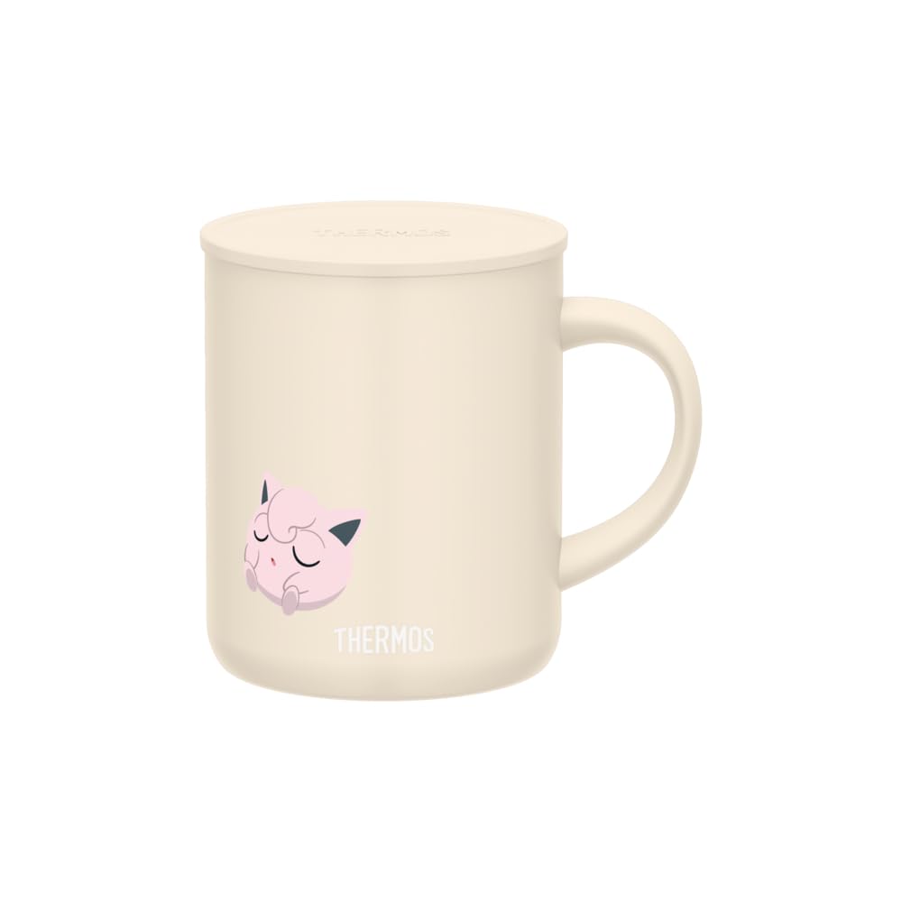 サーモス 真空断熱マグカップ 350ml プリン ライトベージュ JDG-351PK（ポケモンシリーズ) LBE