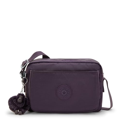 Image of Kipling Women's Abanu Medium Crossbody Bag, Lightweight, Adjustable Nylon Waist Pack with Multi-Compartment Zip Pockets