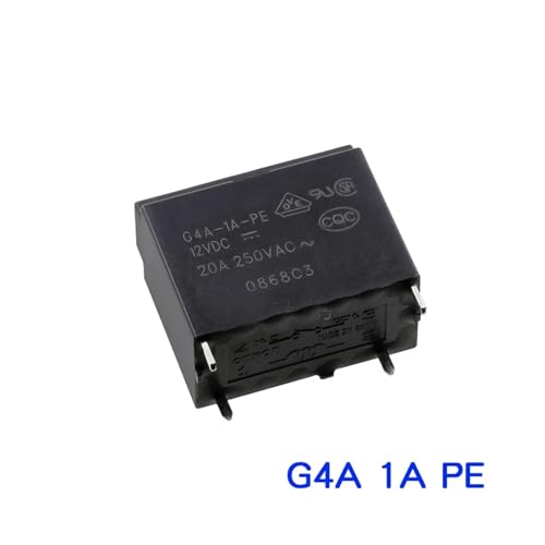 Relais de chauffe-eau 12V DC G4A-1A-E 4 broches 20A
