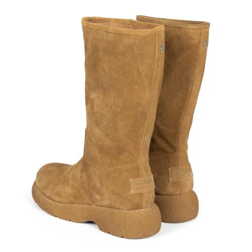 Bottes en cuir suédé Gioseppo Kossen multi-positions à poils