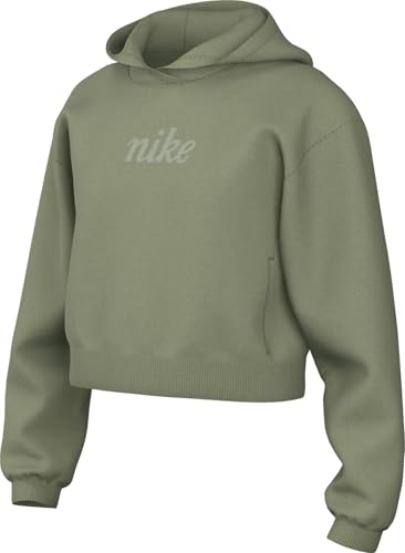 Sweat à capuche Nike fille hoodie sportswear enfant vêtement noir