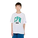 [チャンピオン] Tシャツ キッズ 半袖 丸首 綿100％ Relax Fit グラフィックプリント ショートスリーブTシャツ KIDS CASUAL CK-D312-010-130