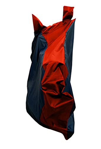 Image of All Season Bike Cover for New Suzuki V-Strom SX 250 Bike Cover with Water-Resistant and Dust Proof Premium 190T Fabric Red Stripe