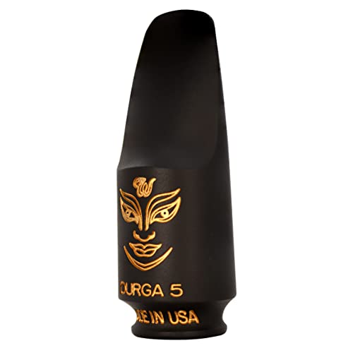 Theo Wanne DURGA 5 Soprano Saxophone Mouthpiece – Long-Step Baffle - Versatile - Great for Jazz, R&B, Rock & Roll, Softer Music - Sweet, Sensual Tone - Medium-Stadium-Chamber