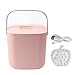 Countertop Dishwasher, 18W 8.5V 2A Portable Countertop Dishwasher for Kitchen (Pink)