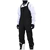 Men Ski Bib Insulated Warm Winter Snowsuits Waterproof Windproof Snowboard Baggy Pants Thermal Snow Overalls
