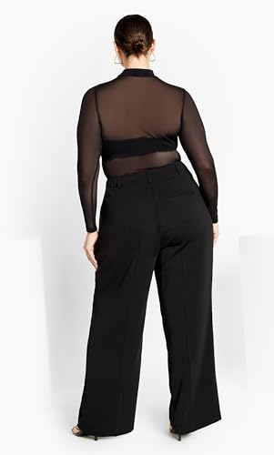 City Chic Women's Apparel Women's Plus Size Pant-Laila3