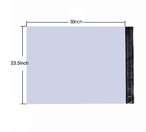 Jumbo Poly Mailers 23.5X30, 50Pcs Inch Durable Plastic Mailing Envelopes With Self-Sealing Strip For Waterproof And Tear-Resistant Shipping - Eco-Friendly And Reusable #TOP1