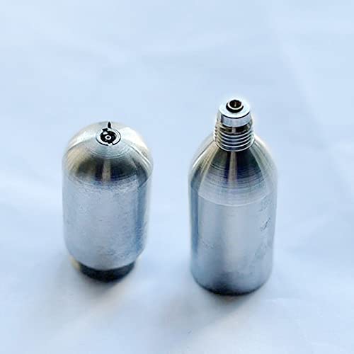 16G CO2 cartridge refillable for beer/bicycle co2 inflator to replace disposable 16 co2 cartridge with 3/8=24unf thread capsule