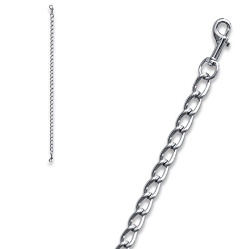 15cm Metall Bondage Kette mit Karabinerhaken Stahl Kette mit Karabiner