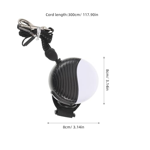 Laisse corde extensible pour chien rétractable automatique en ABS 3m - 3