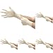Produktbild Ansell TouchNTuff 69-318 Einweg-Handschuhe Gepudert, Mehrzweck Latex-Handschuhe, Lebensmittel, Einmalhandschuh Puderfrei, Dünne Gummihandschuh, Weiß, Größe M (100 Handschuhe), Packung mit 5