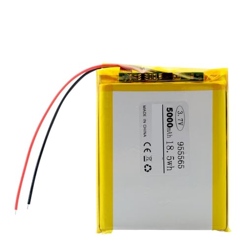 Batería 955565 de 3,7 V con 5000 mAh de alta densidad para máxima duración de energía