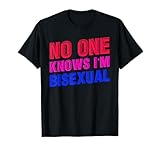 Photo Gallery regalo lgbt orgoglio bi nessuno sa che sono bisessuale maglietta Photo Gallery regalo lgbt orgoglio bi nessuno sa che sono bisessuale maglietta