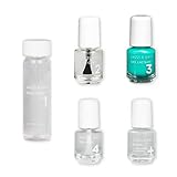 Dazzle Dry Mini Kit 4 Step System - Palm Springs, a mid-century modern deep seafoam green. Semi-sheer cream. (5 Piece Kit / 5 Manicures)