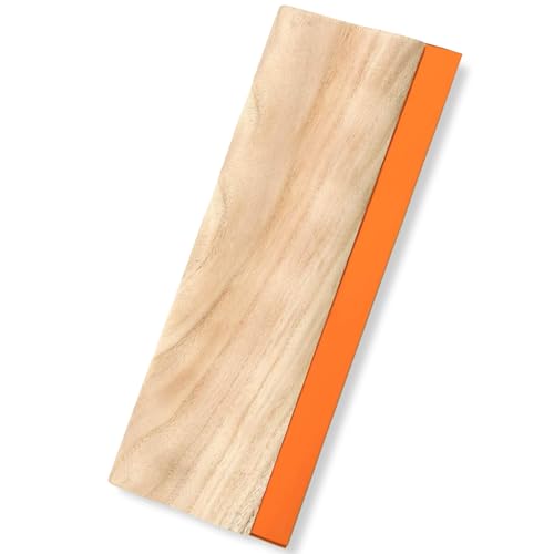 1 Pieces 13.7 Inch Screen Printing Squeegees 75 Durometer Ink Scraper for Screen PrintingLarge Size