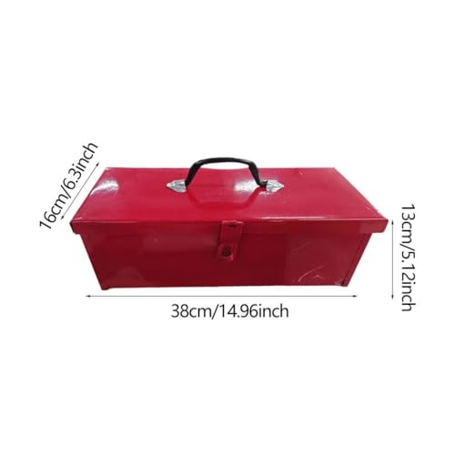 Petite boîte à outils en fer compacte et polyvalente pour la maison - 4