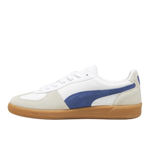 PUMA PUMA Mens Palermo Leather Lace Up Sneakers Shoes Casual - White - Size 10 M