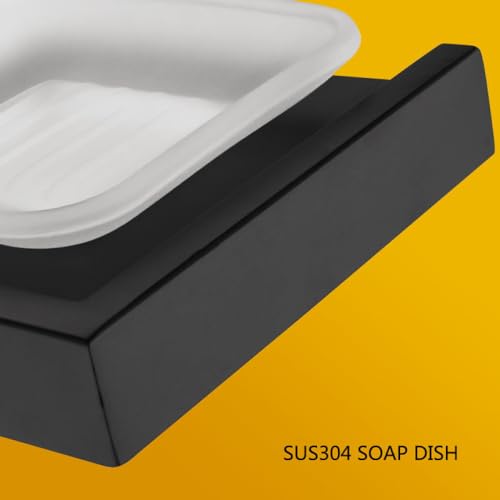 Accessoires de salle de bain noir mat : porte-serviettes et ensemble complet chic