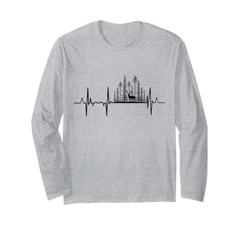 Wildlife Heart Line Nature Enthusiast Heartbeat Manga Larga