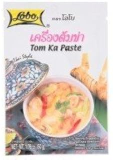 Lobo Brand Thai Tom Ka Paste - Pack 50g/1.76oz (5 Packs) by Lobo