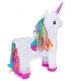 Pinata Party-Dekoration zum Befüllen mit Süßigkeiten für Kinder-Geburtstag Hochzeit Feier - (Einhorn)