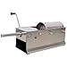 LifeSky Manual Sausage Stuffer Horizontal Design - Stainless Steel Sausage Maker with 4 Tubes & 3L Capacity for Home Kitchen & Small Scale Food Processing